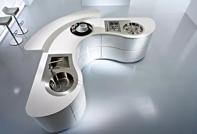 isla de cocina para casa de lujo